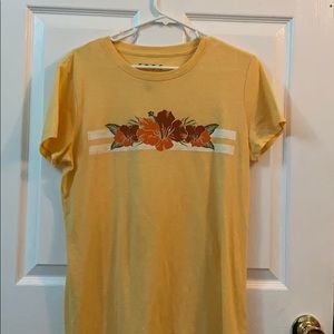 yellow flower shirt